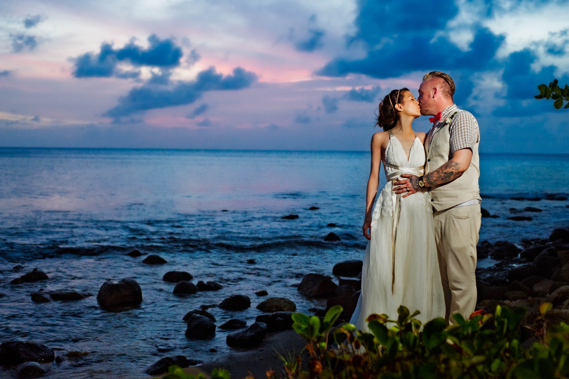 St. Lucia at sunset